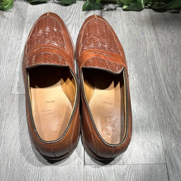 Allen Edmonds Foley Shoes Men 11.5 3E Brown Leather Penny Loafer main image 6